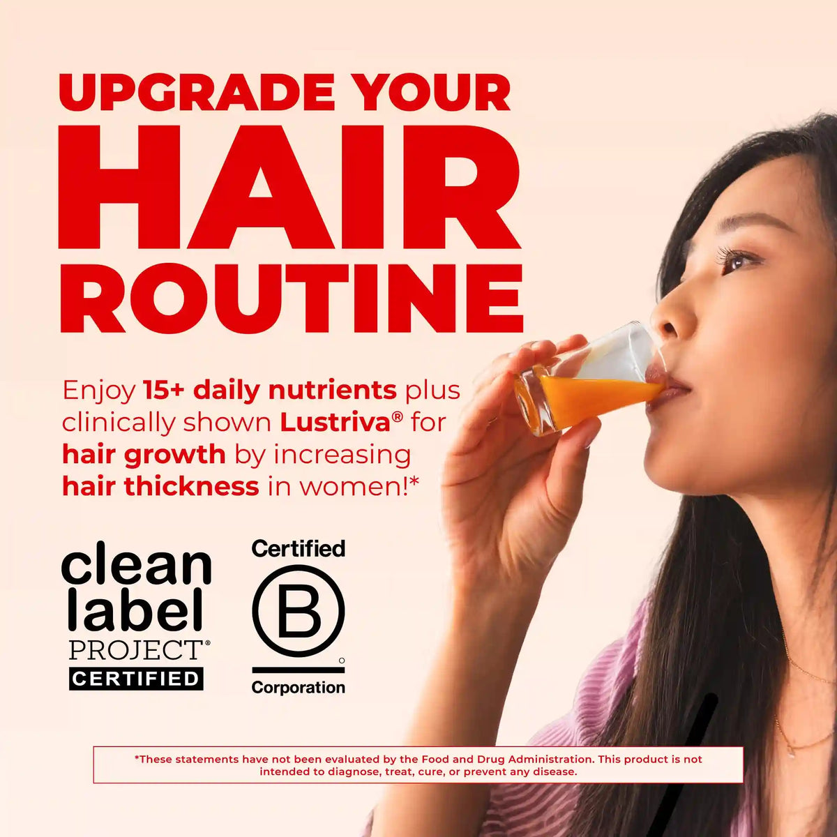 Liquid Morning Multivitamin + Hair Growth