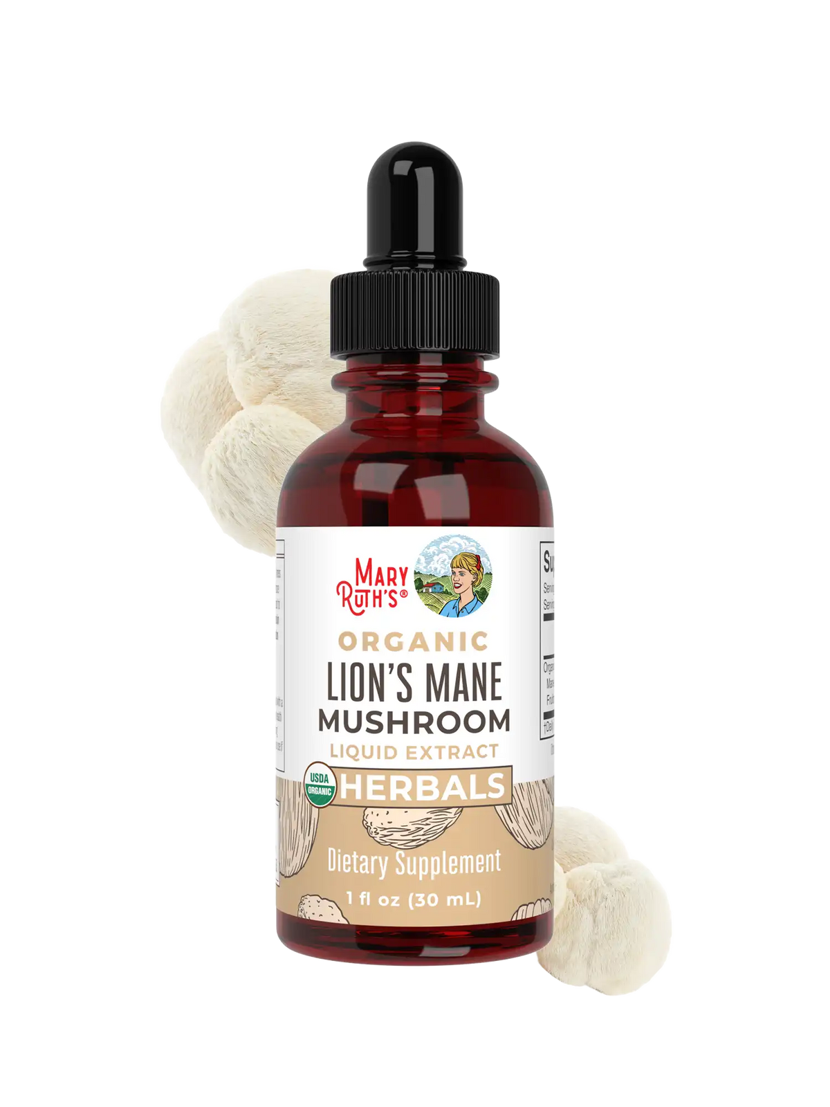 Organic Lion’s Mane Liquid Drops