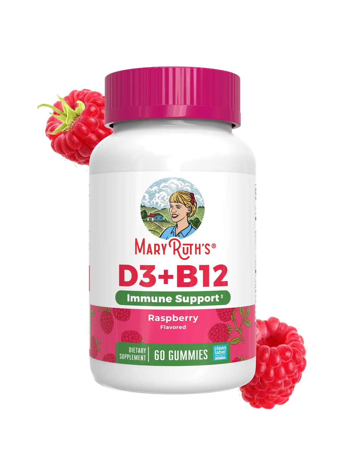 Sugar-Free D3 + B12 Gummies