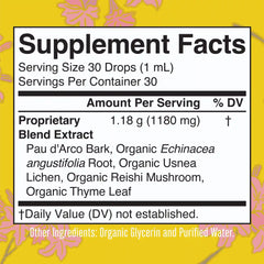 Pau d’Arco Herbal Blend Liquid Drops